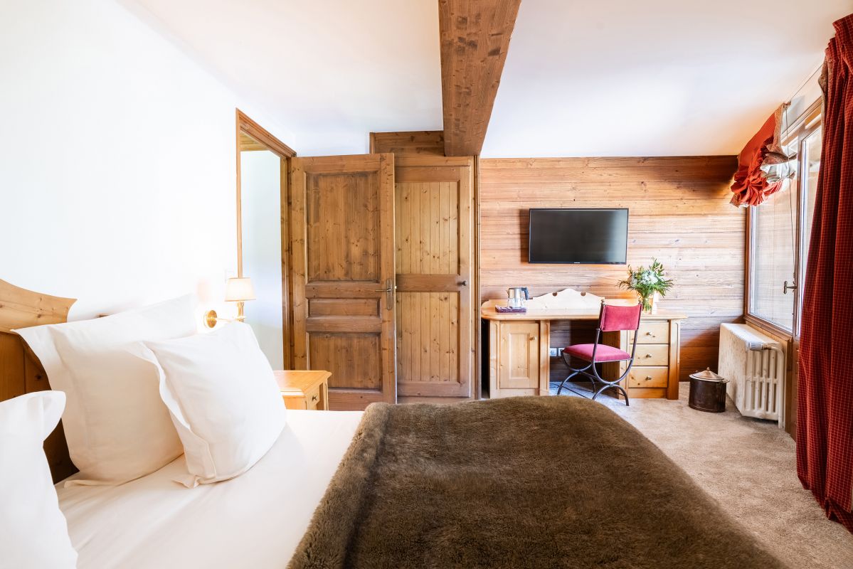 Chambre Familiale Village - Hôtel Les Peupliers à Courchevel