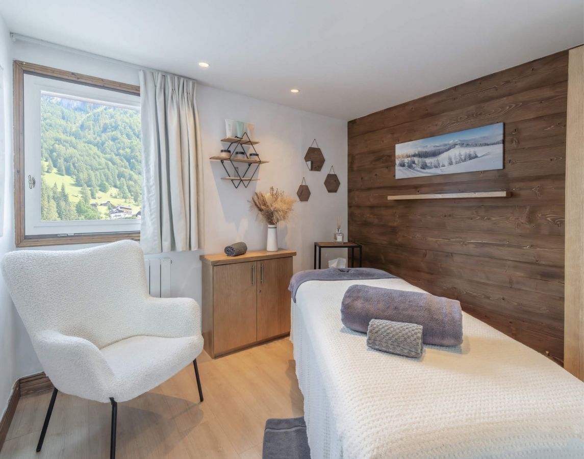 Spa de l&rsquo;H&ocirc;tel Les Peupliers &agrave; Courchevel